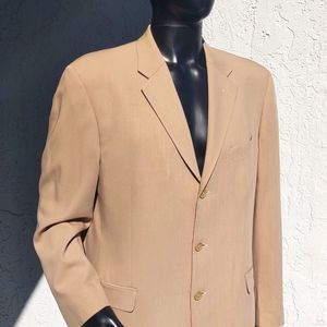 Emanuel, Emanuel Ungaro Men's Vintage Pure Wool (3) Button Luxury Blazer